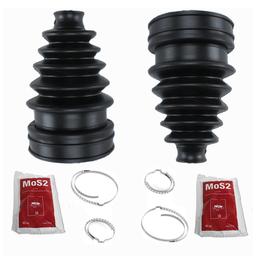 (Lot de 2) Soufflet de cardan universel coté roue avec graisse + 2 colliers PARTSLINE KC00190