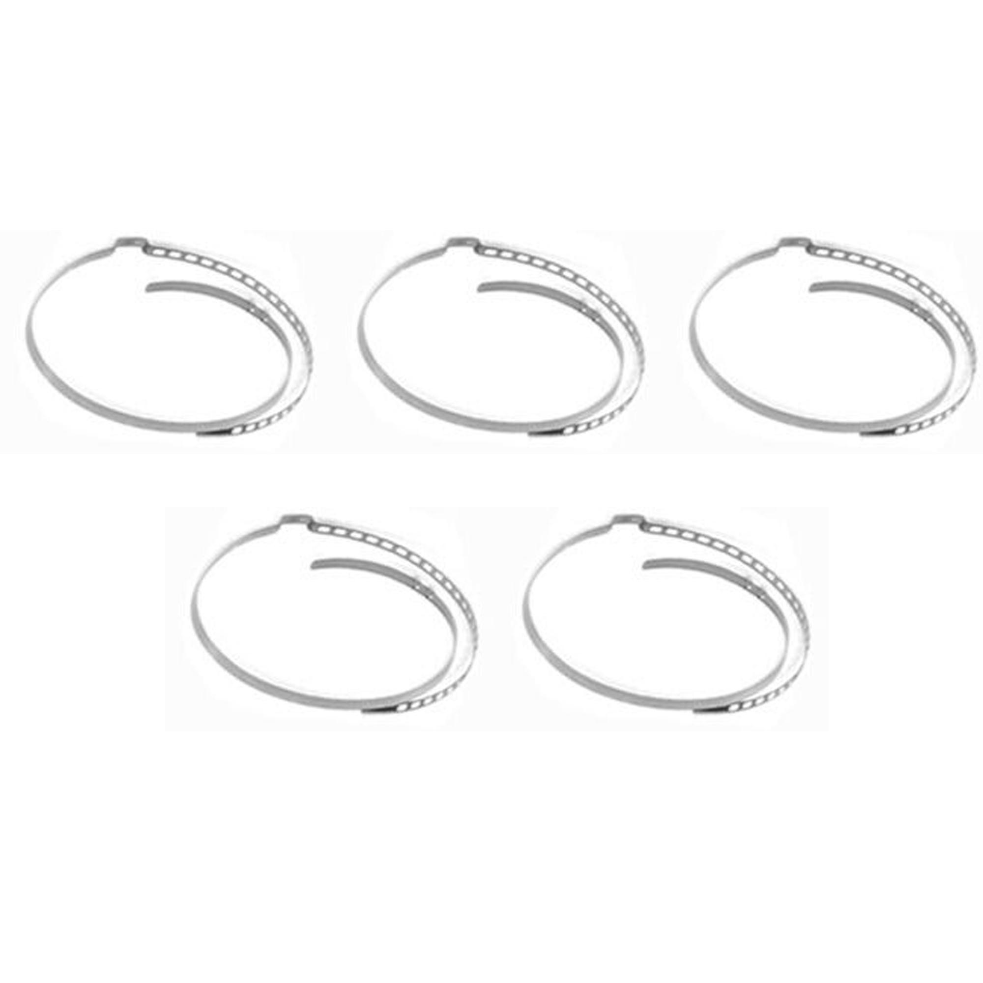 (Lot de 5) Soufflet de cardan universel coté roue avec graisse + 2 colliers PARTSLINE KC00191