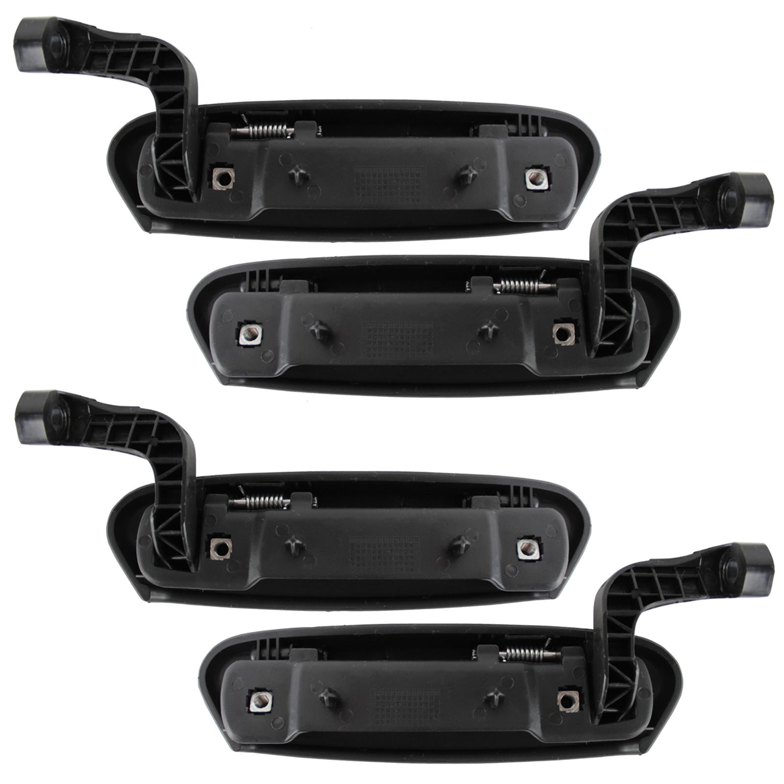 Kit 4 poignees exterieures de porte avant arriere pour Fiat Punto Punto Evo PARTSLINE KC00237