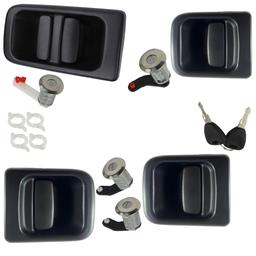 Poignée avant arrière latérale + barillet serrure pour Master 2, Interstar, Movano PARTSLINE KC00261