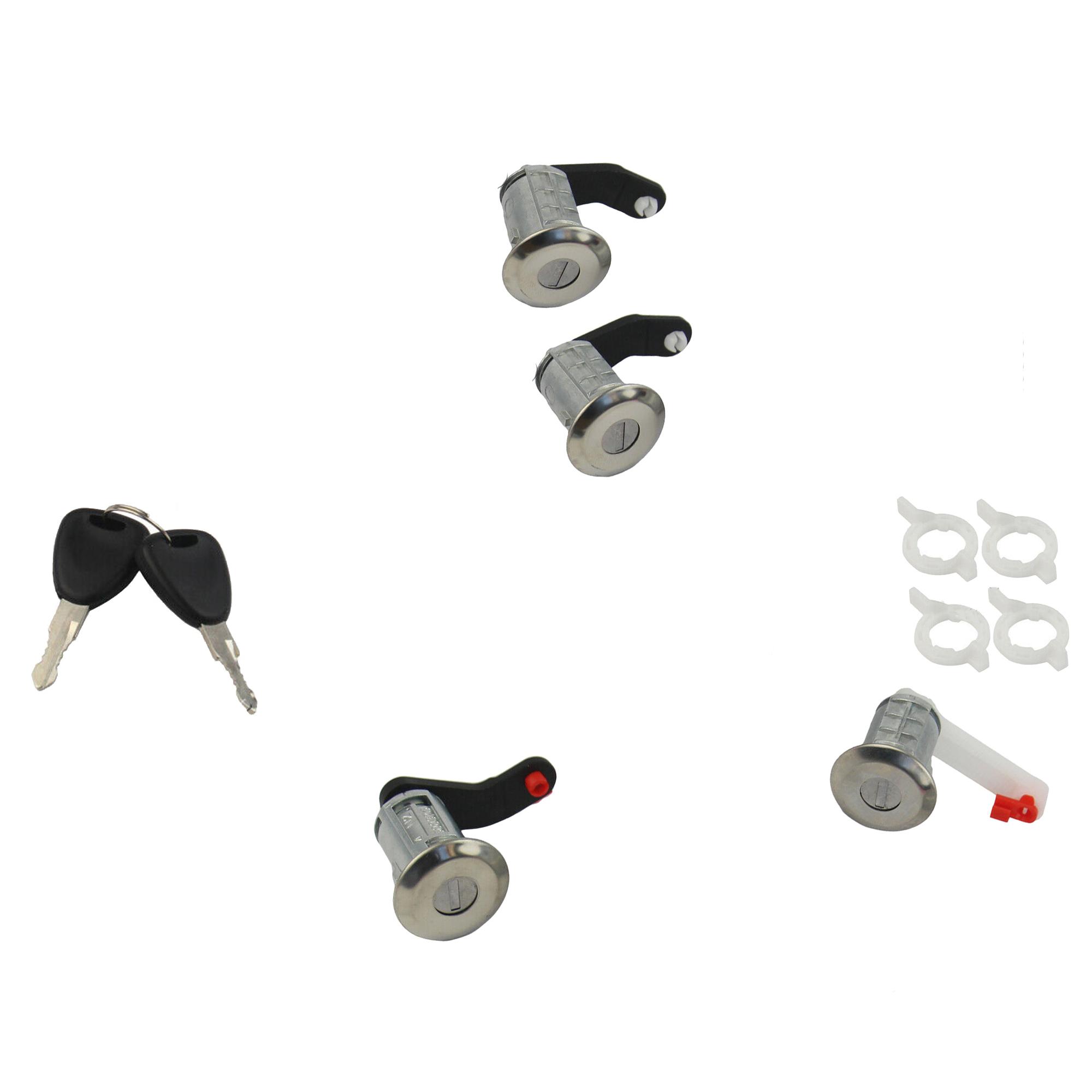 Poignée avant arrière latérale + barillet serrure pour Master 2, Interstar, Movano PARTSLINE KC00261