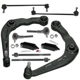 Kit Bras de suspension + Rotule de direction axiale + soufflets pour Peugeot 206 PARTSLINE KC00278