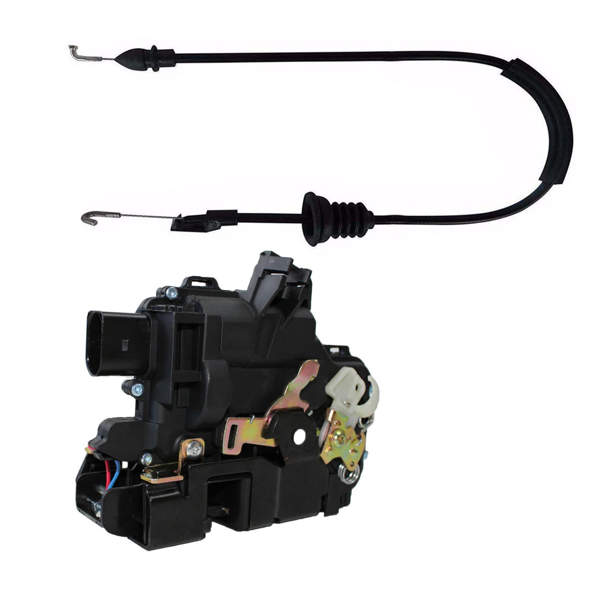 Serrure électrique avant droite avec câble compatible pour VW Golf IV, Bora PARTSLINE KC00281