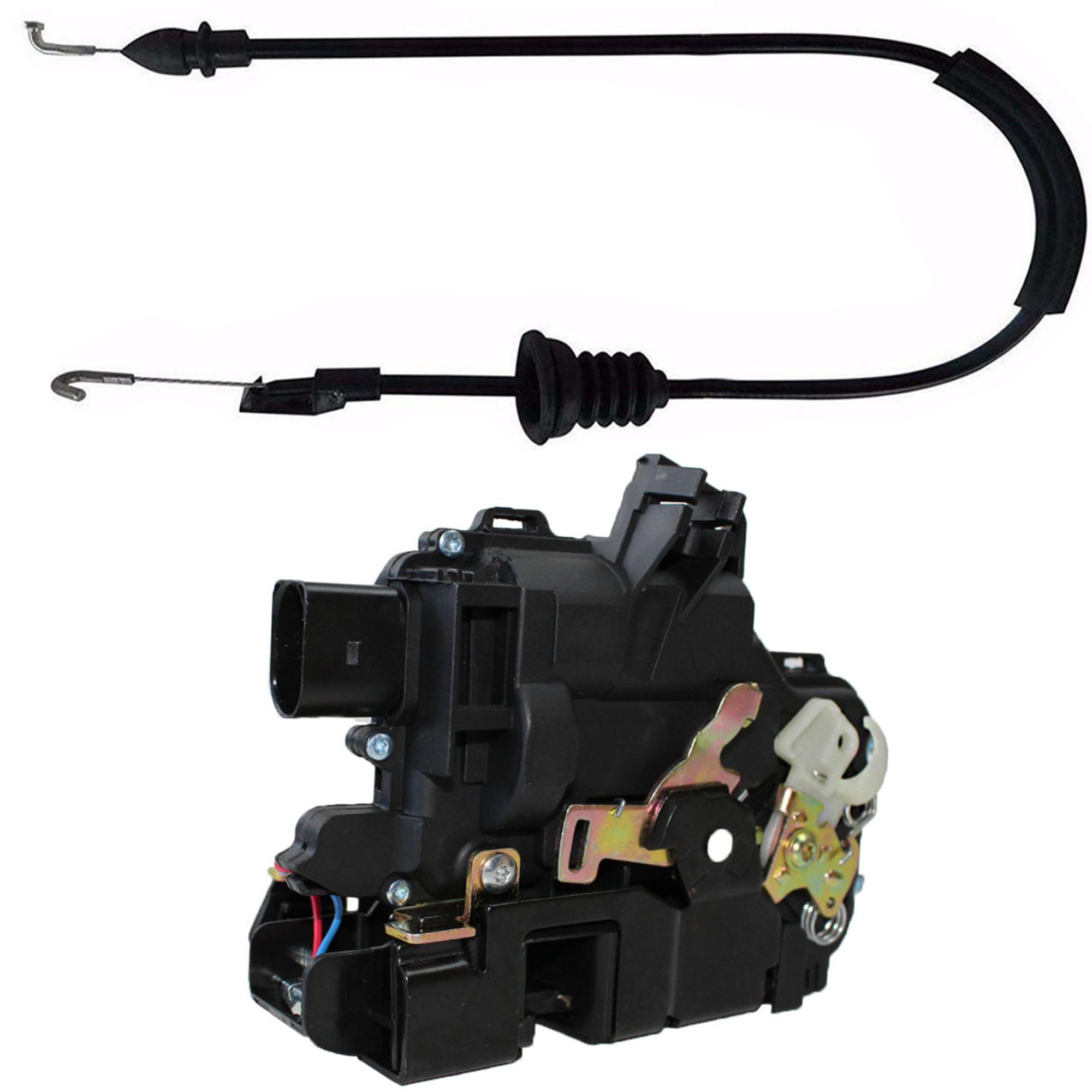 Serrure électrique avant droite avec câble compatible pour VW Golf IV, Bora PARTSLINE KC00281