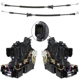 Lot de 2, serrure électrique de porte avant pour VW Golf 4, Bora 1 PARTSLINE KC00283