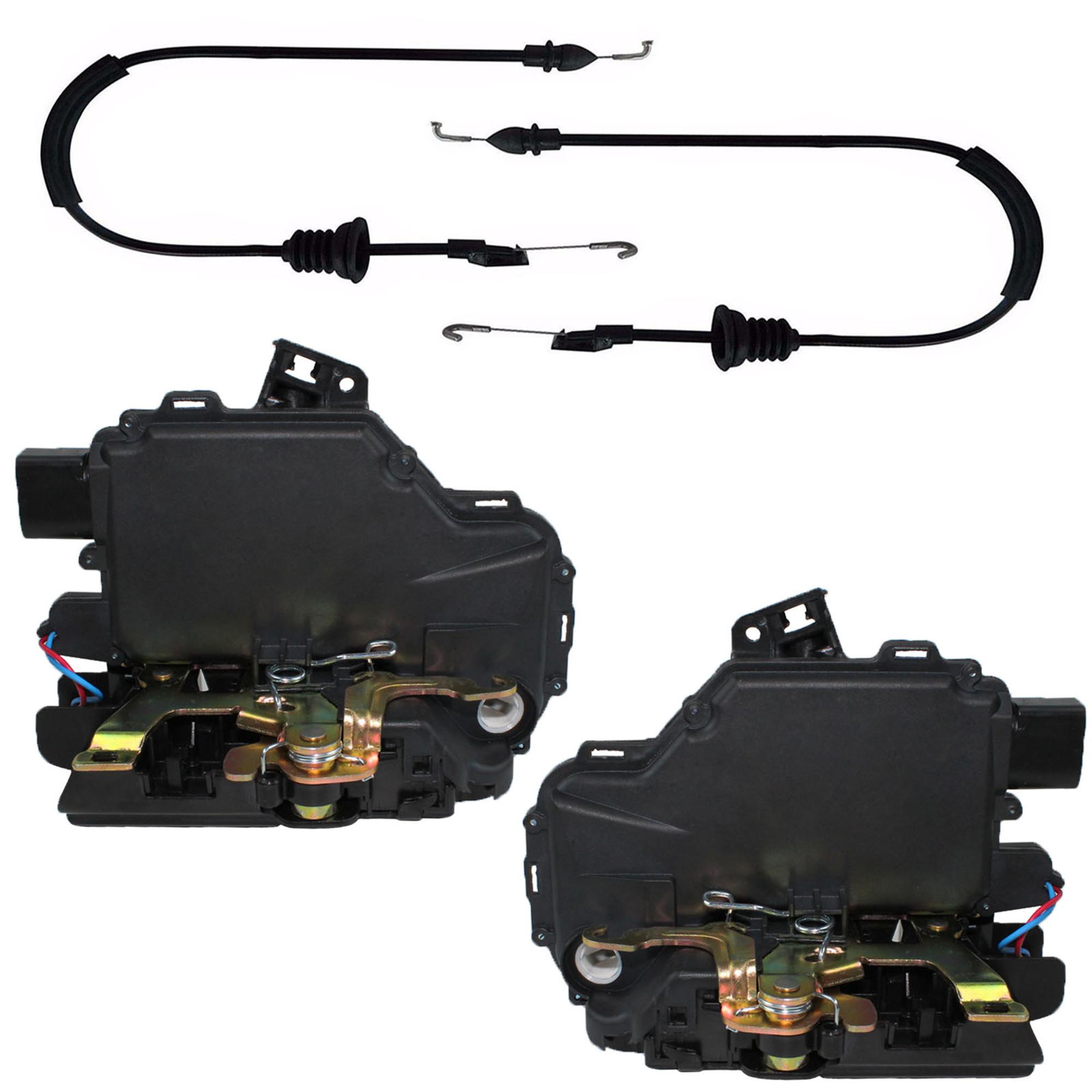 Lot de 2, serrure électrique de porte avant pour VW Golf 4, Bora 1 PARTSLINE KC00283