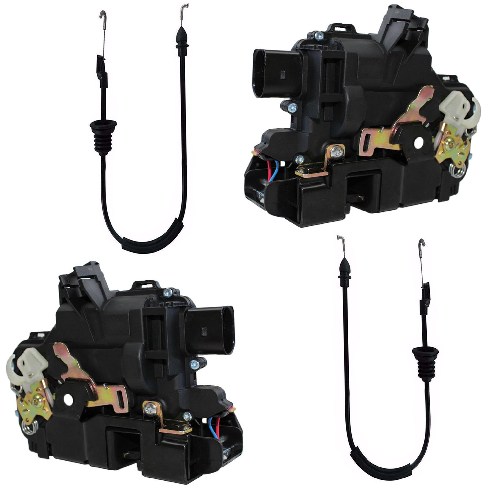 Lot de 2, serrure électrique de porte avant pour VW Golf 4, Bora 1 PARTSLINE KC00283