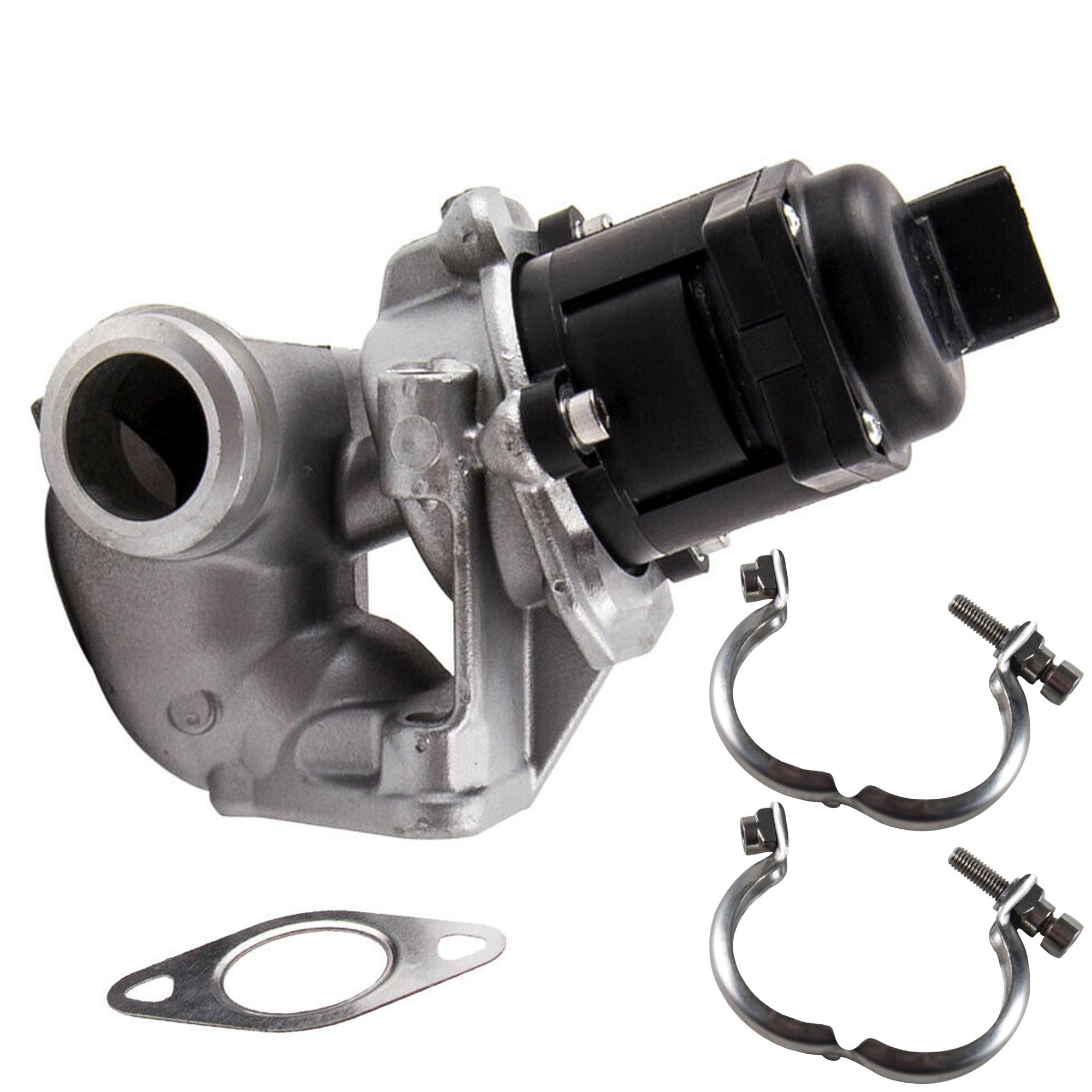 Vanne EGR + 2 colliers pour Citroën, Mazda, Mini, Peugeot, Volvo 1,6 Hdi TDCi PARTSLINE KC00291