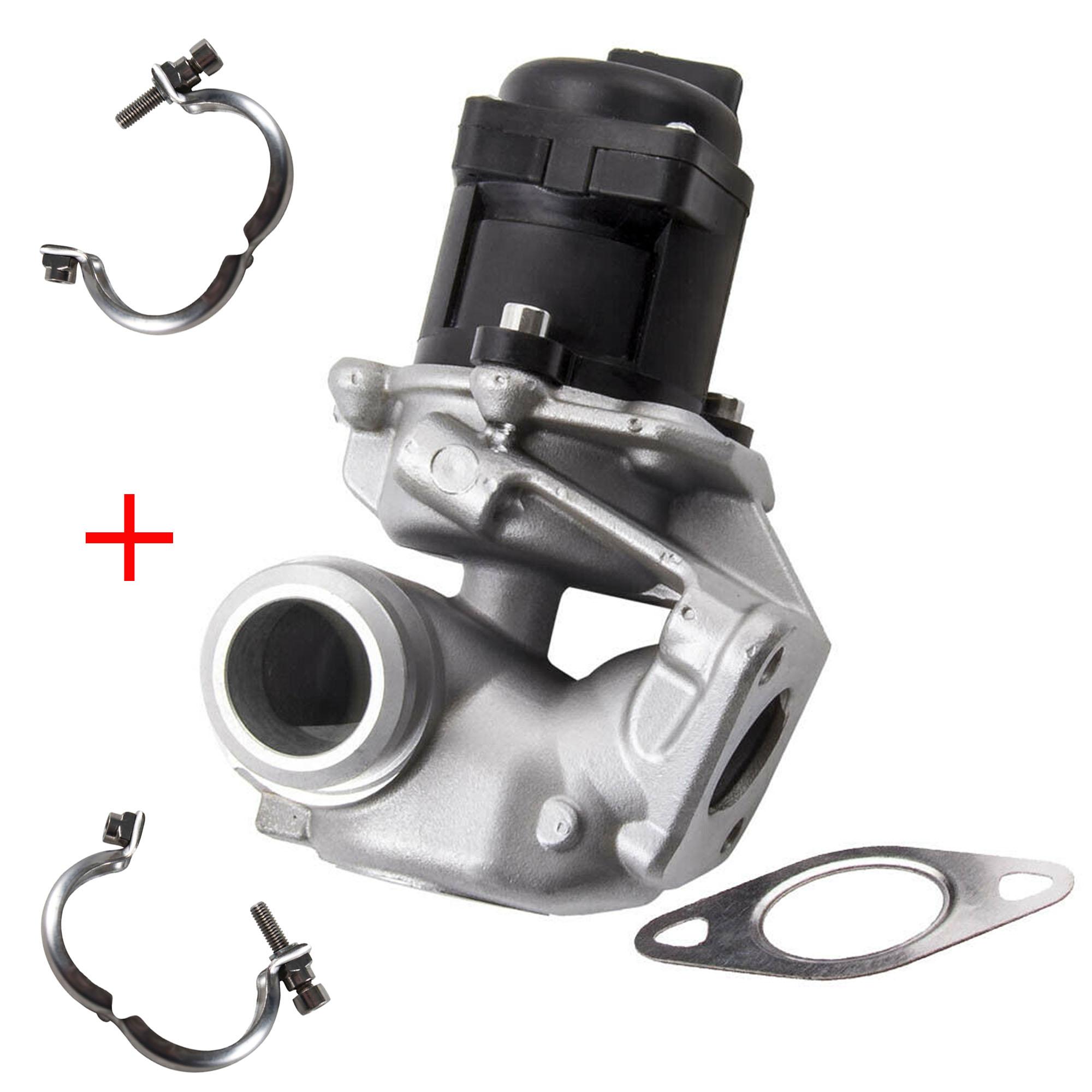 Vanne EGR + 2 colliers pour Citroën, Mazda, Mini, Peugeot, Volvo 1,6 Hdi TDCi PARTSLINE KC00291
