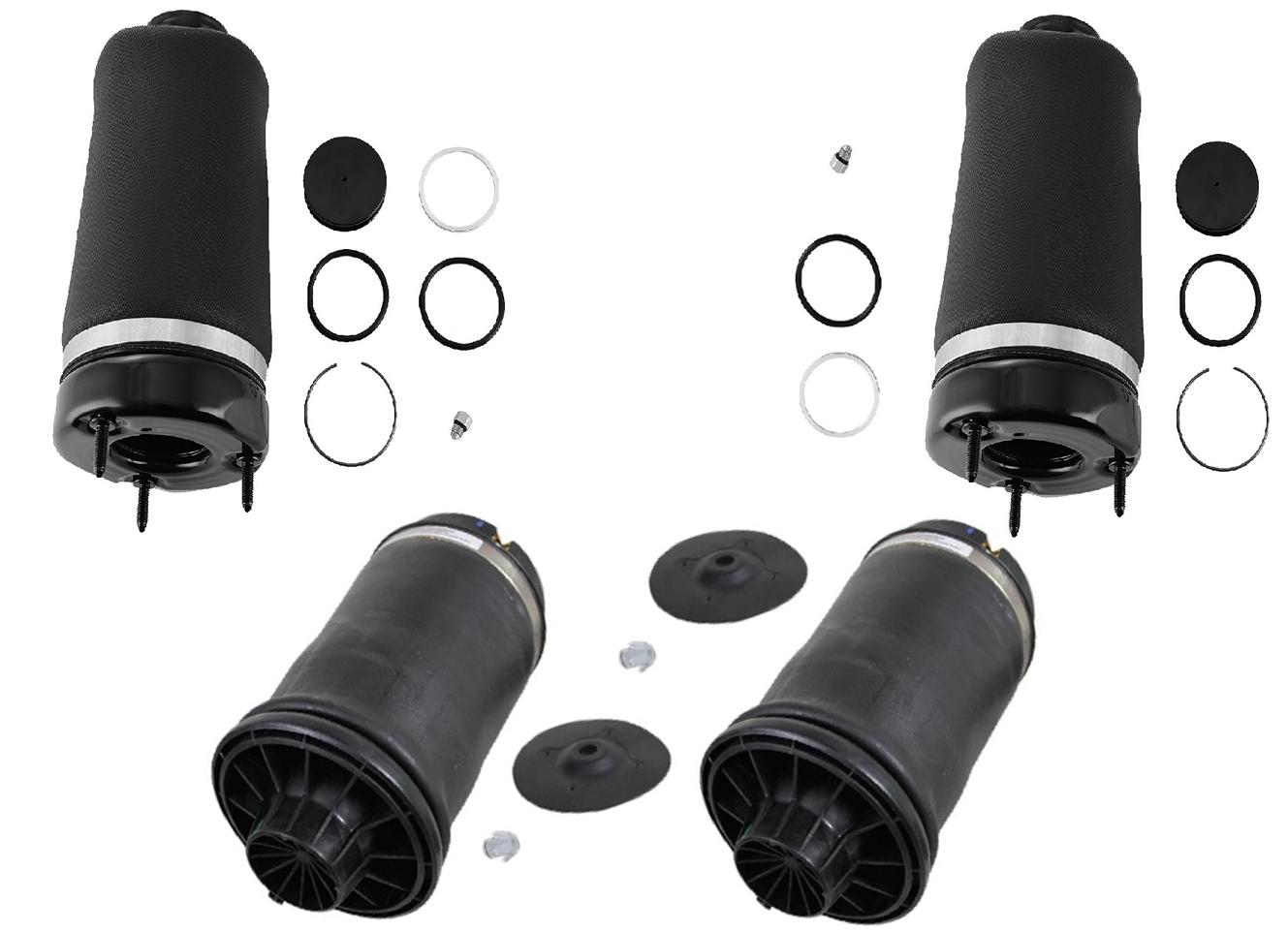 Kit 4 amortisseurs pneumatiques pour Mercedes ML GL W164 X164 PARTSLINE KC00327