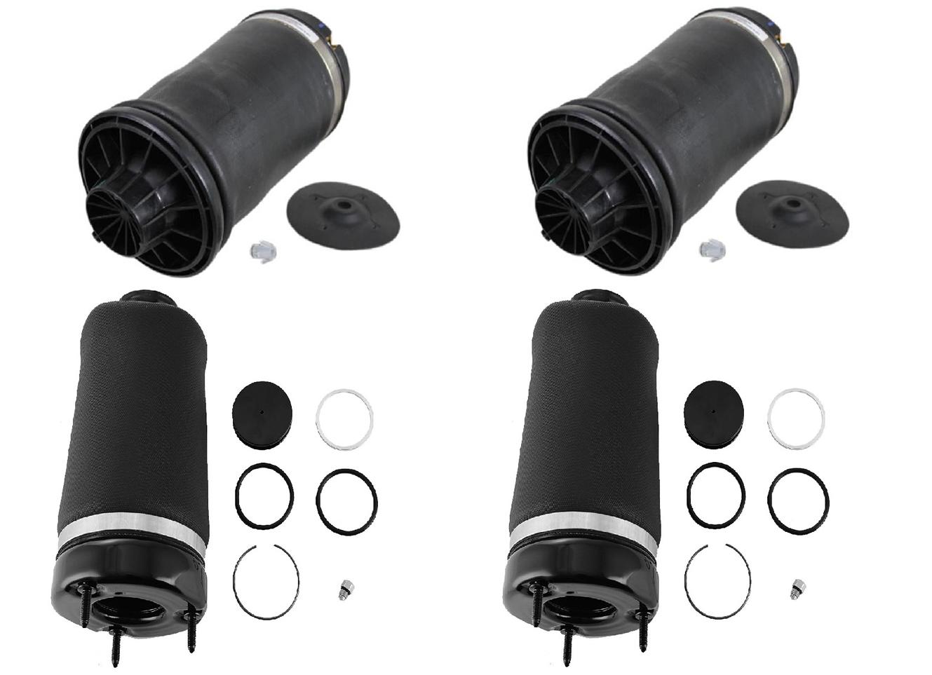 Kit 4 amortisseurs pneumatiques pour Mercedes ML GL W164 X164 PARTSLINE KC00327