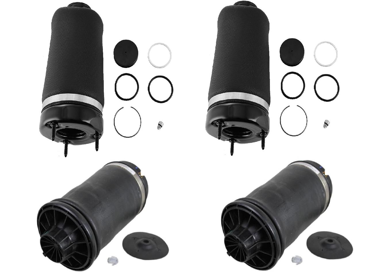 Kit 4 amortisseurs pneumatiques pour Mercedes ML GL W164 X164 PARTSLINE KC00327