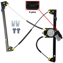 Lève-vitre électrique avec moteur confort avant gauche pour Renault Laguna 2 II PARTSLINE KC00353