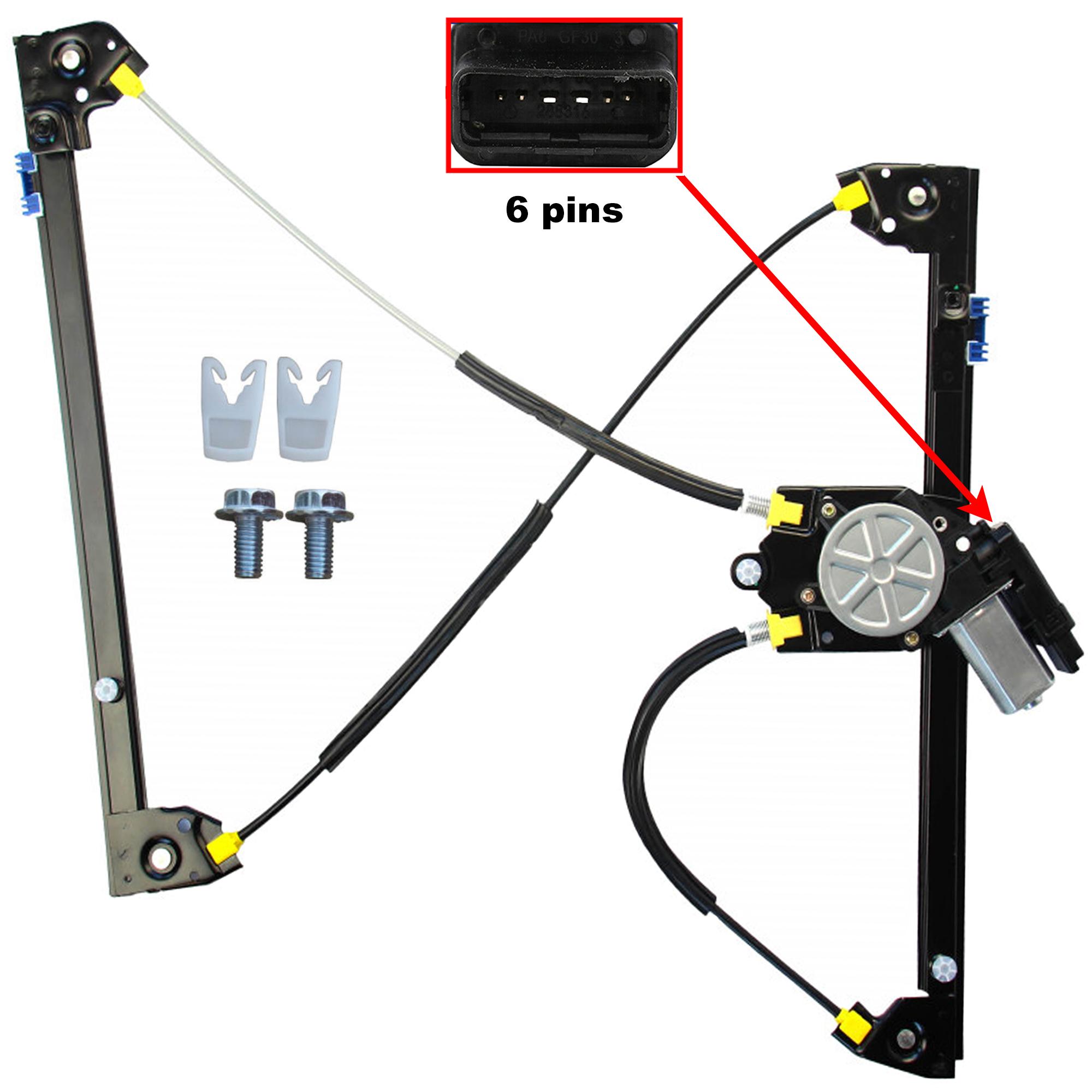 Lève-vitre électrique avec moteur confort avant gauche pour Renault Laguna 2 II PARTSLINE KC00353