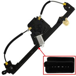 Lève-vitre électrique avec moteur confort avant droit pour Renault Scénic 2 II PARTSLINE KC00362