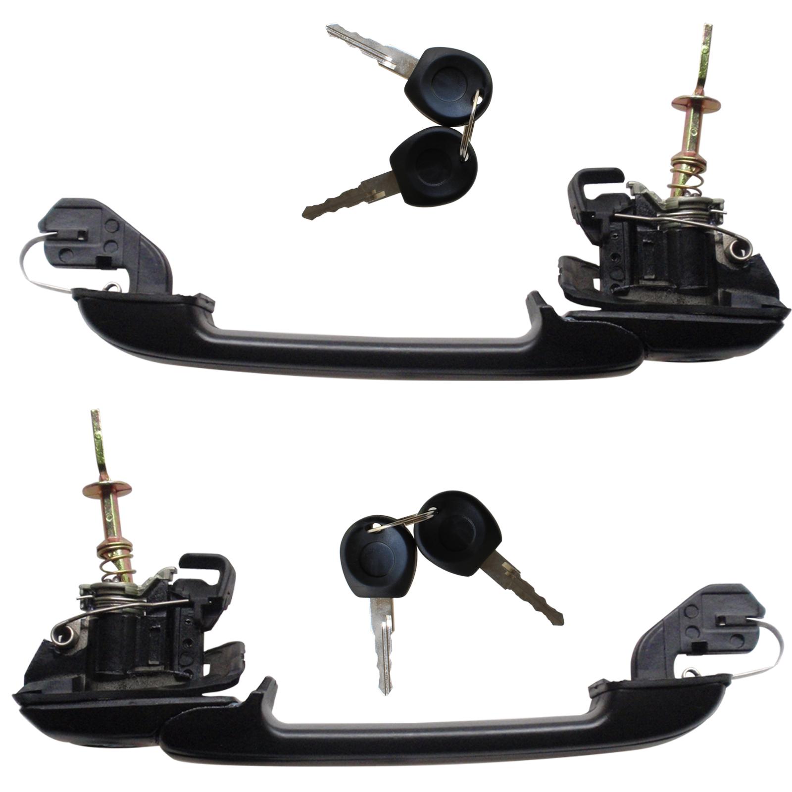 Poignees de porte exterieures avant avec barillet pour VW Golf III Vento PARTSLINE KC00378