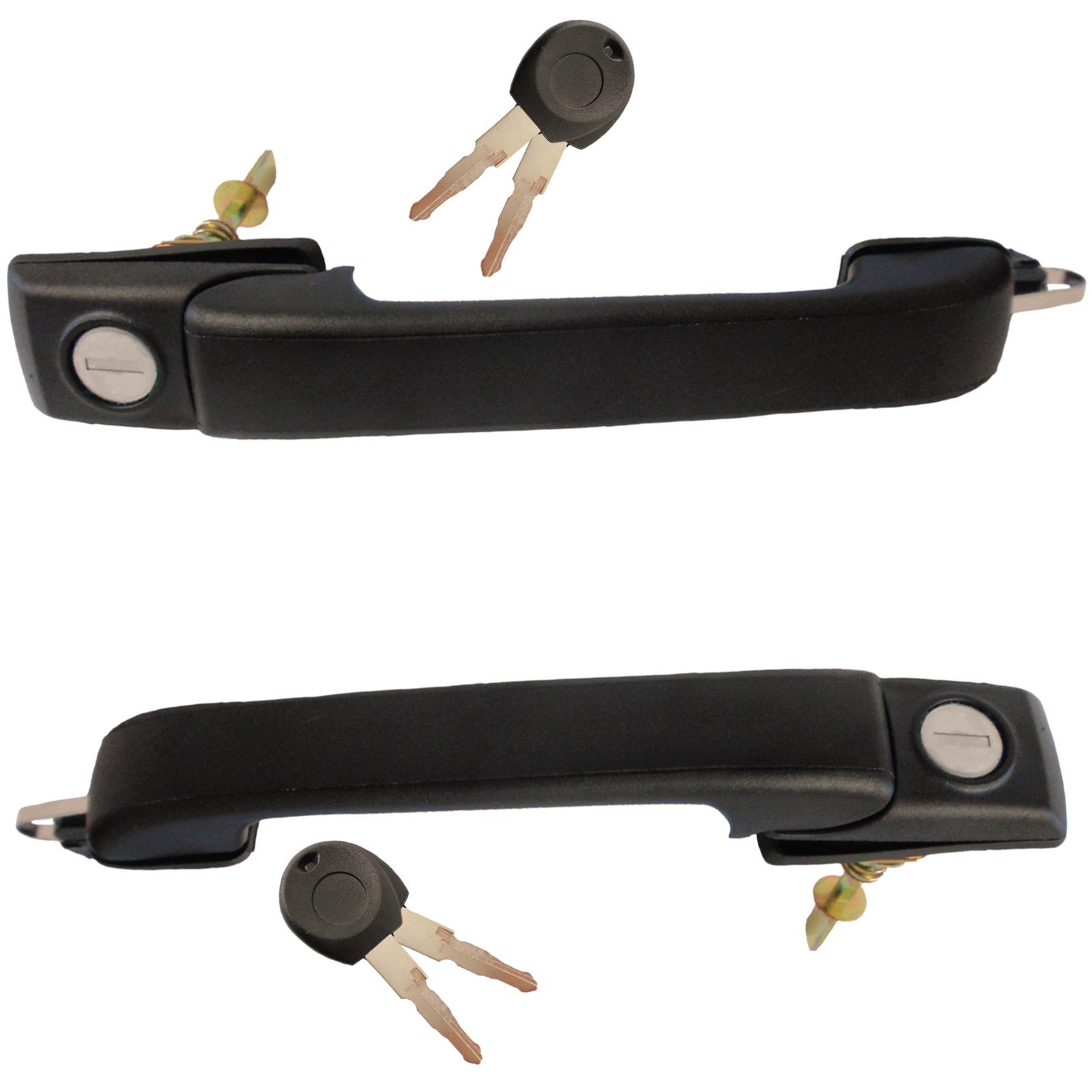 Poignees de porte exterieures avant avec barillet pour VW Golf III Vento PARTSLINE KC00378