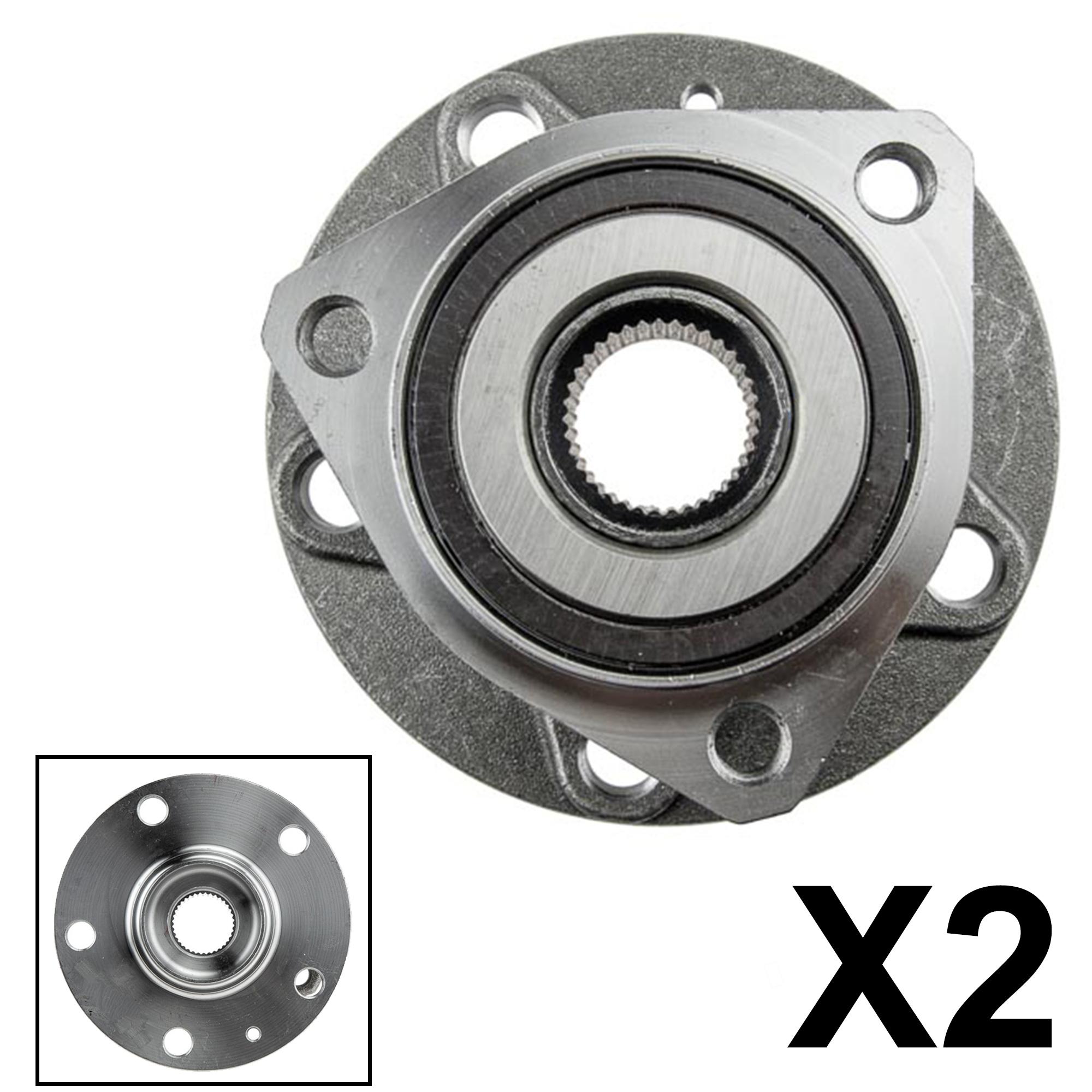 Lot 2 Moyeu de roue roulement avant pour Golf 5 6 7 A3 Leon Octavia Passat Tiguan PARTSLINE KC00391