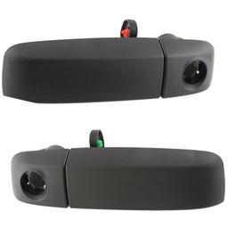 Poignée de porte extérieure avant gauche et droite pour Fiat Panda 169 2003-2012 PARTSLINE KC00401