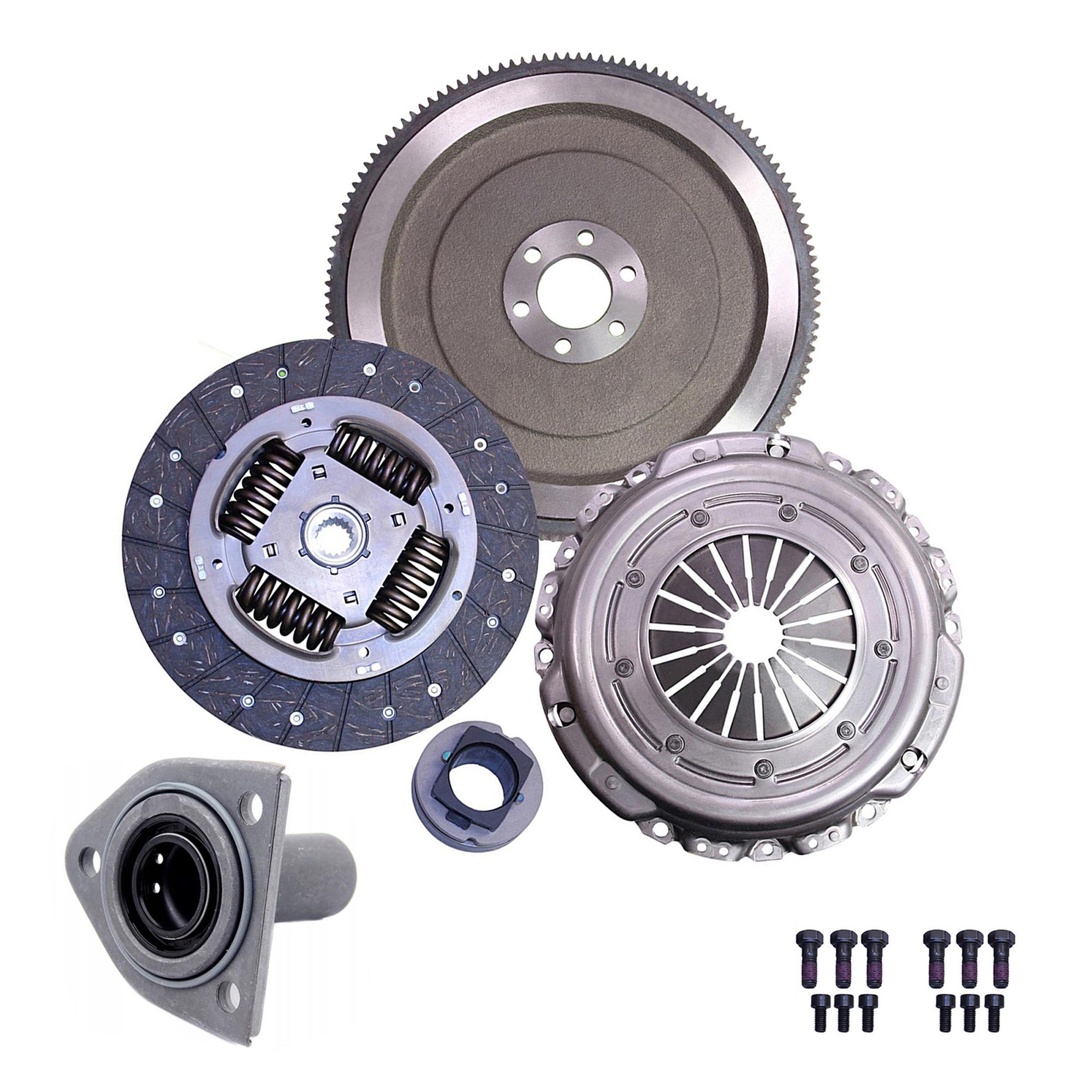 Kit embrayage Volant Moteur FIXE + Guide de Butée pour Citroën, Peugeot 1,6 Hdi PARTSLINE KC00411