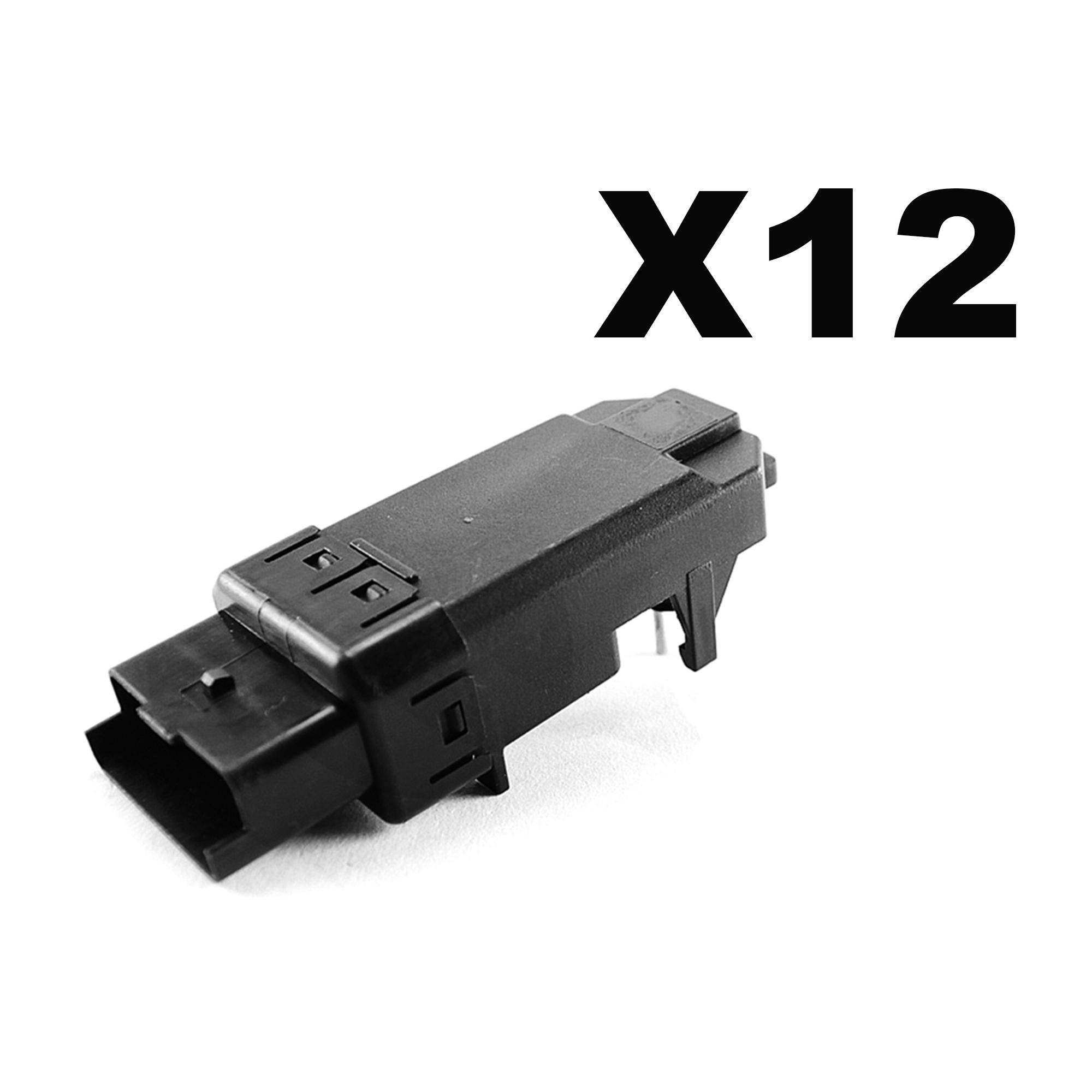 (Lot de 12) Module Boîtier Temic de lève-vitre avec fonction confort pour Renault PARTSLINE KC00421