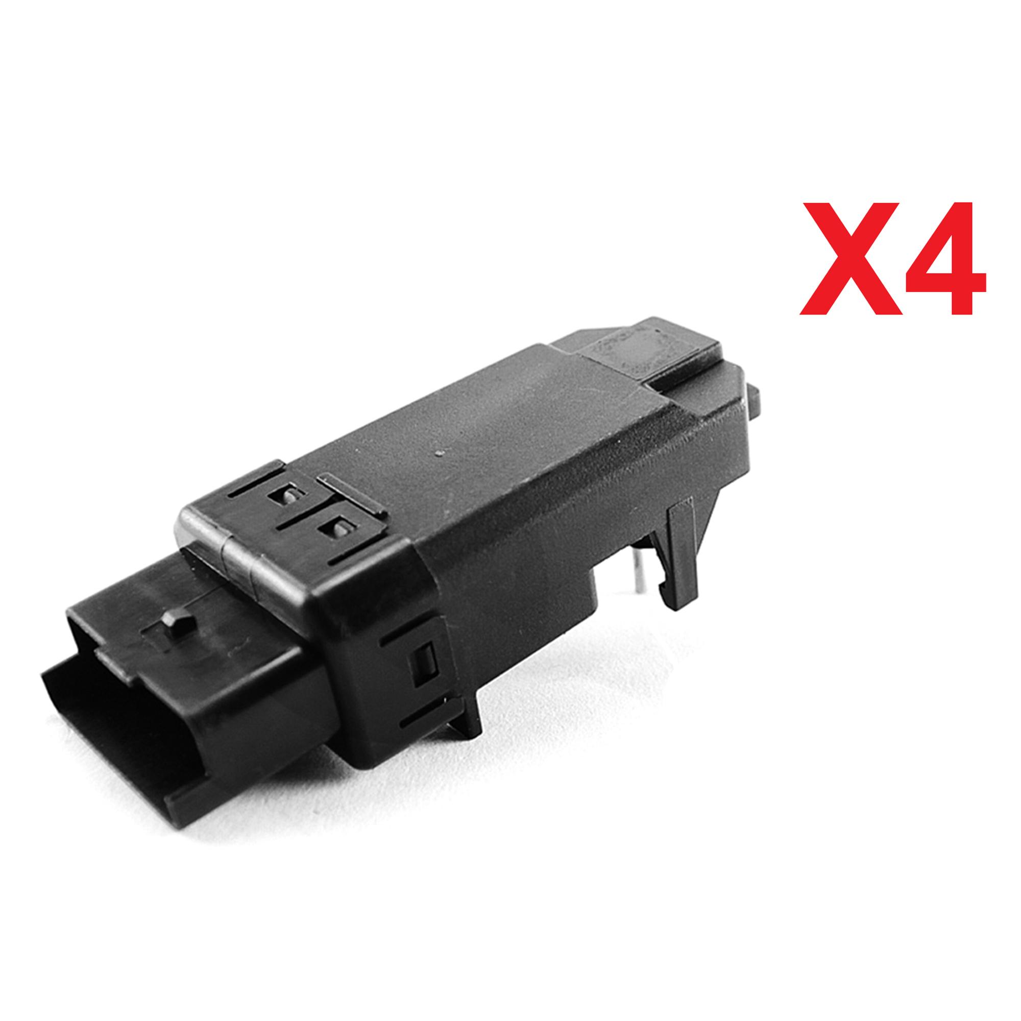 (Lot de 4) Module Boîtier Temic de lève-vitre avec fonction confort pour Renault PARTSLINE KC00426