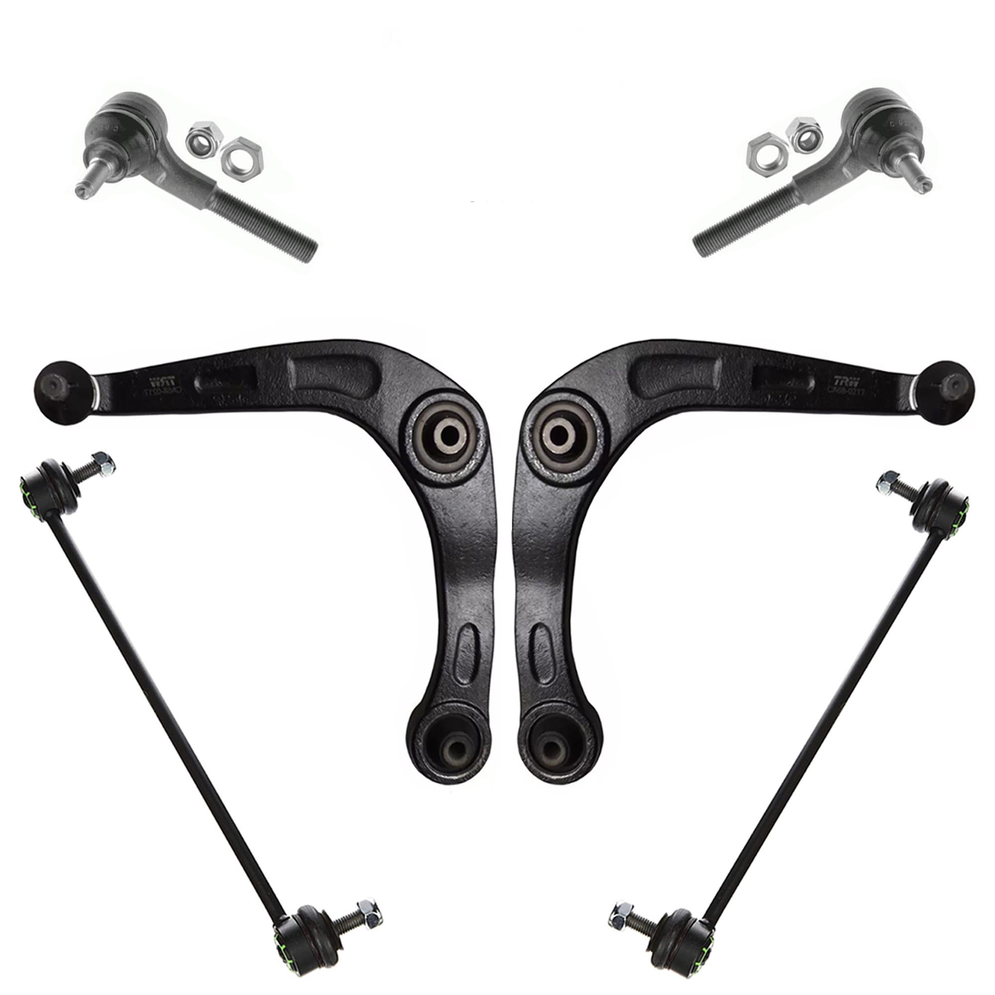 Kit complet Triangle, rotule de direction, biellette inférieure pour Peugeot 206 PARTSLINE KC00441