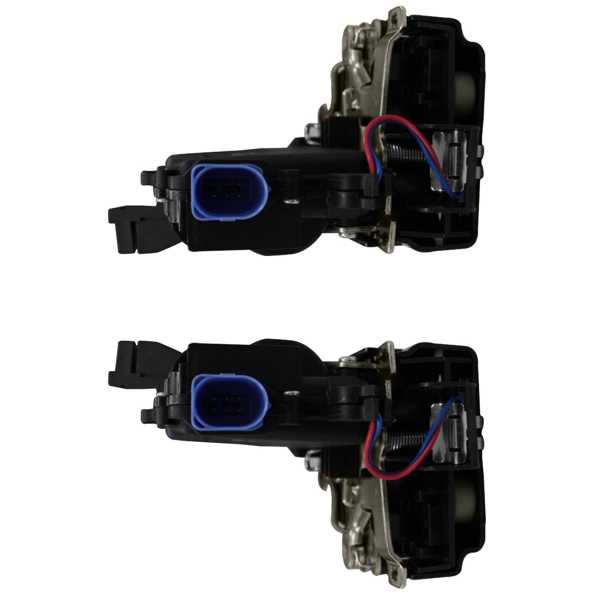 Lot de 2, Serrure électrique de porte arrière gauche + droite pour Seat, Skoda, VW PARTSLINE KC00463