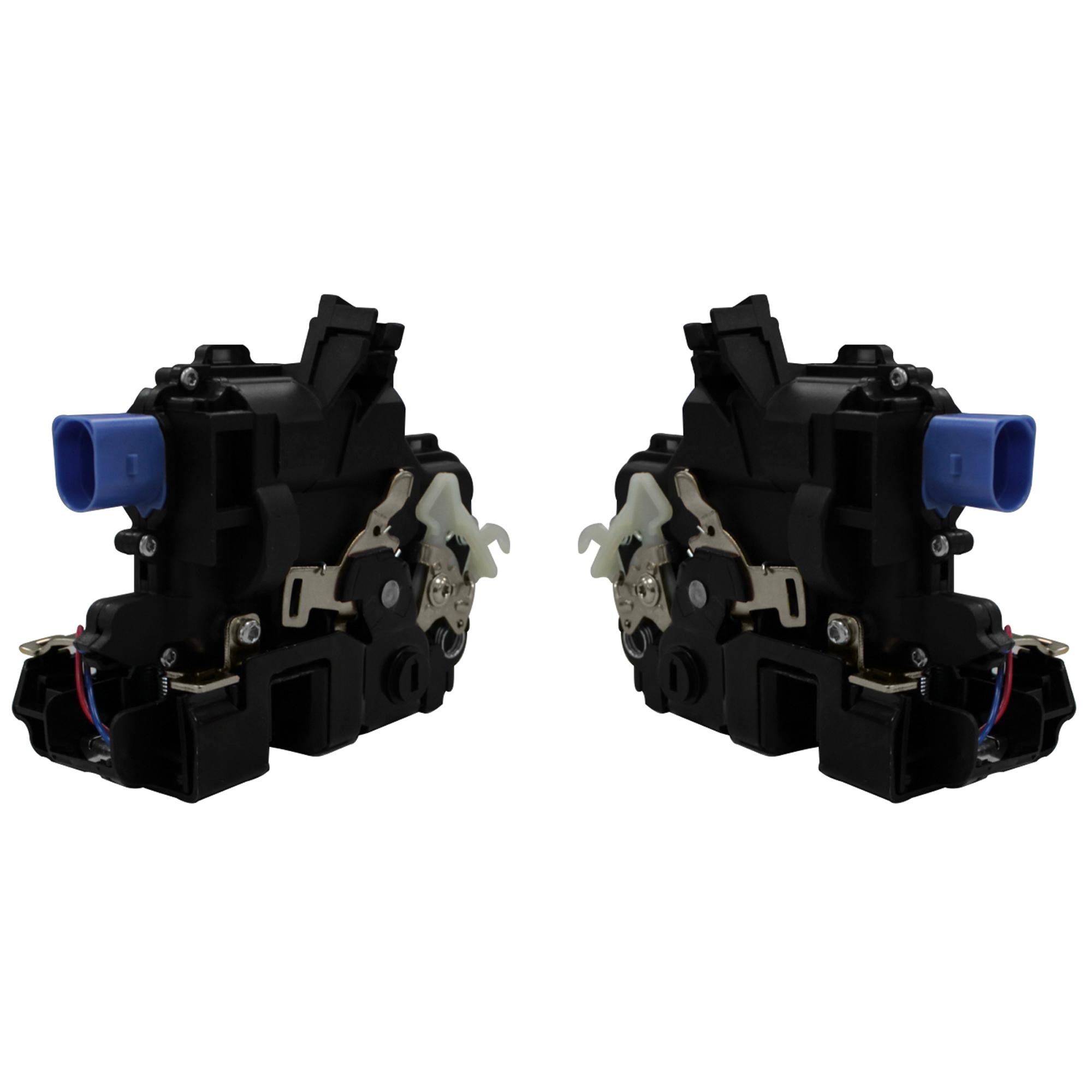 Lot de 2, Serrure électrique de porte arrière gauche + droite pour Seat, Skoda, VW PARTSLINE KC00463