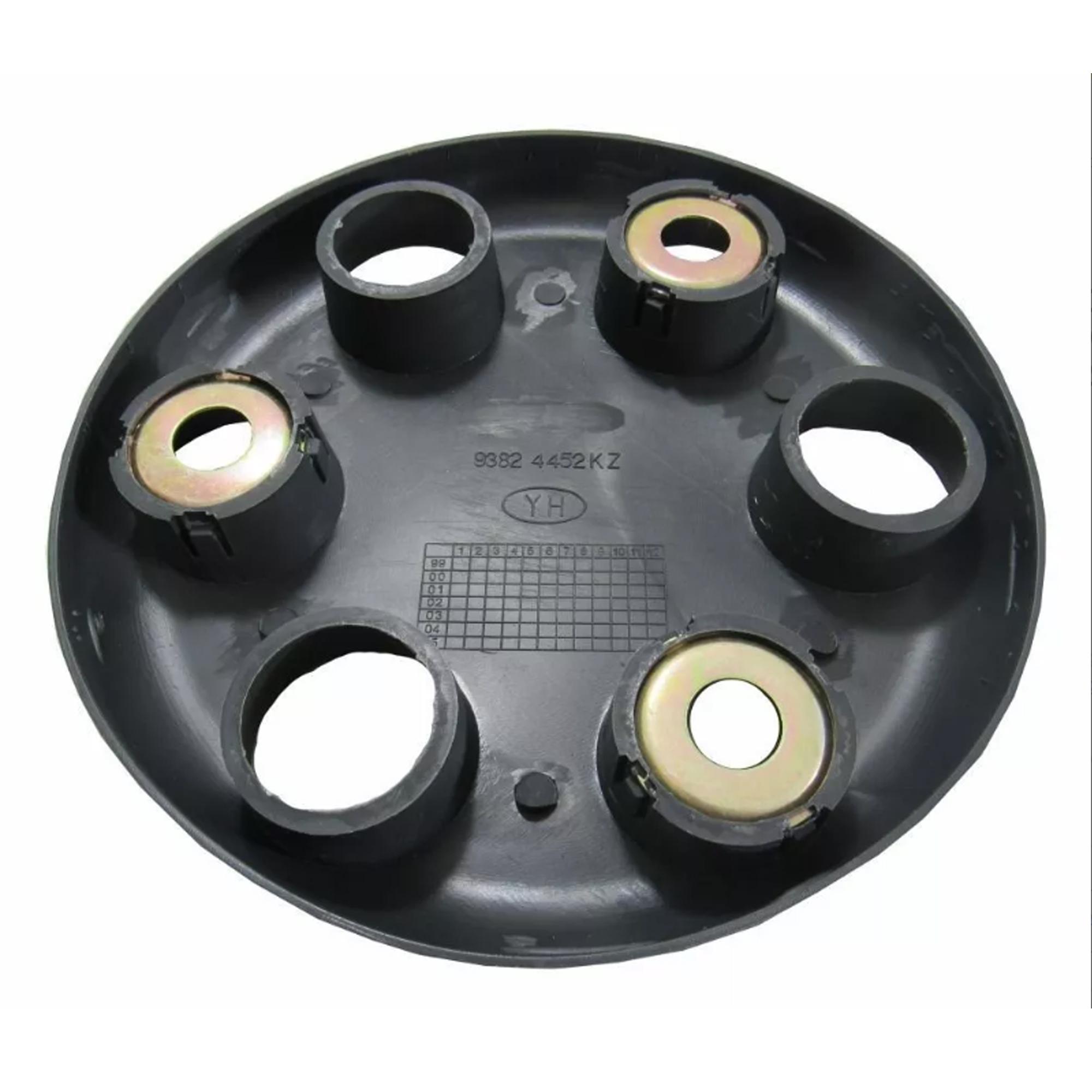 (Lot de 2) Enjoliveur de roue, cache roue central compatible avec Iveco Daily PARTSLINE KC00522