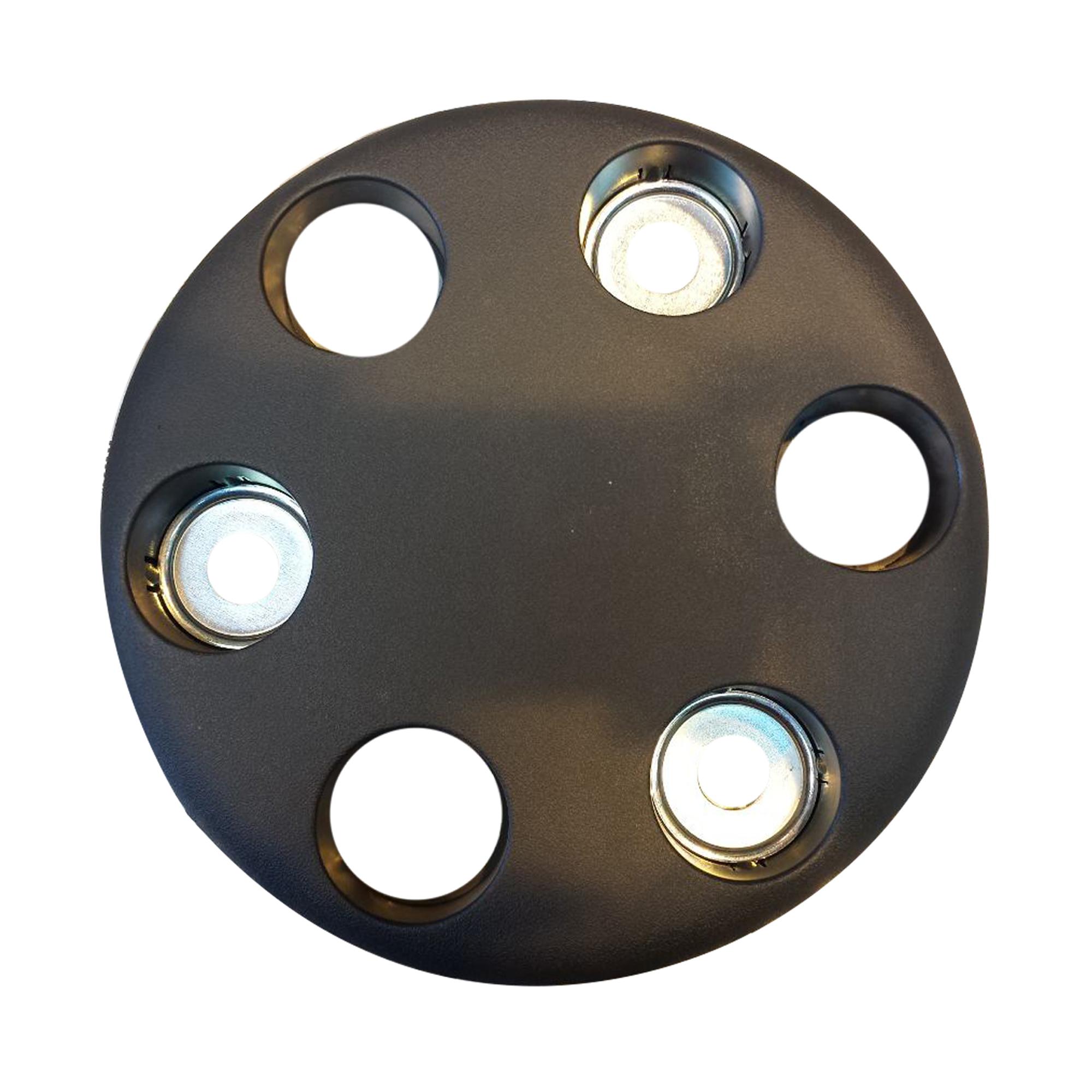 (Lot de 2) Enjoliveur de roue, cache roue central compatible avec Iveco Daily PARTSLINE KC00522