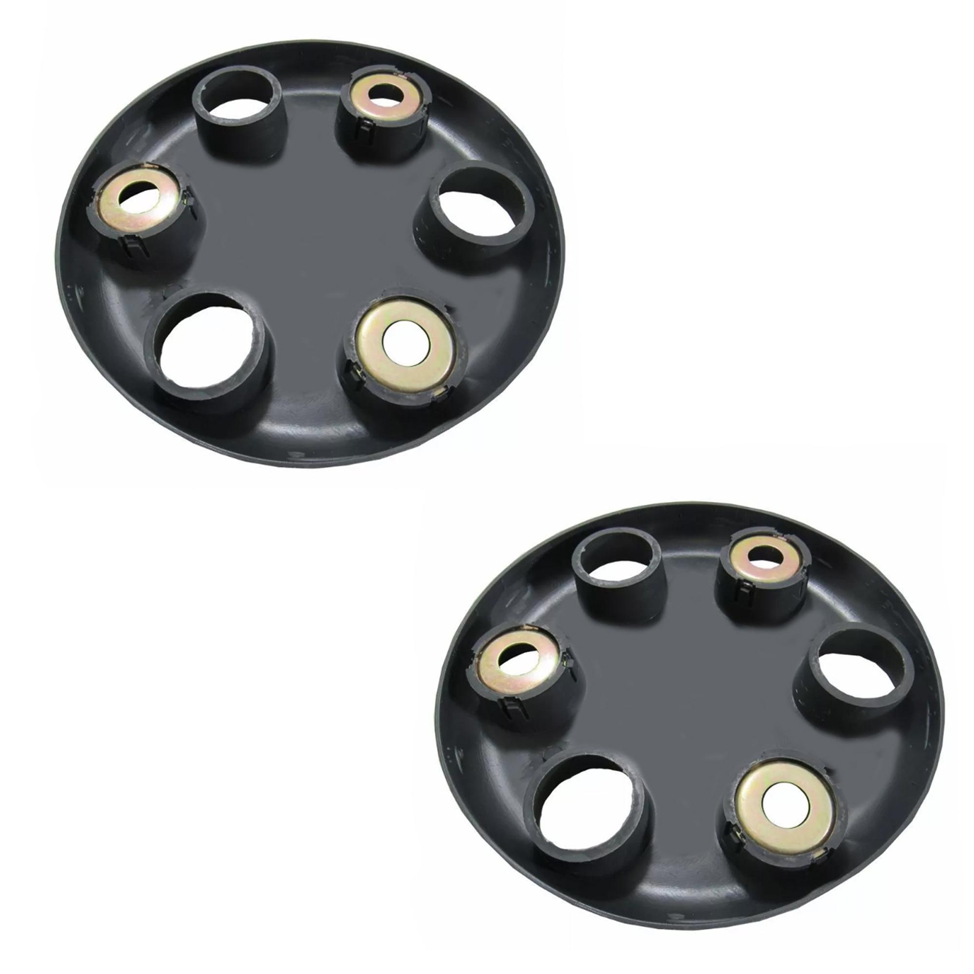 (Lot de 2) Enjoliveur de roue, cache roue central compatible avec Iveco Daily PARTSLINE KC00522