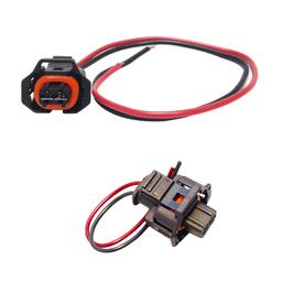 (Lot de 2) Faisceau d'alimentation, réparation connecteur pour injecteur PARTSLINE KC00537