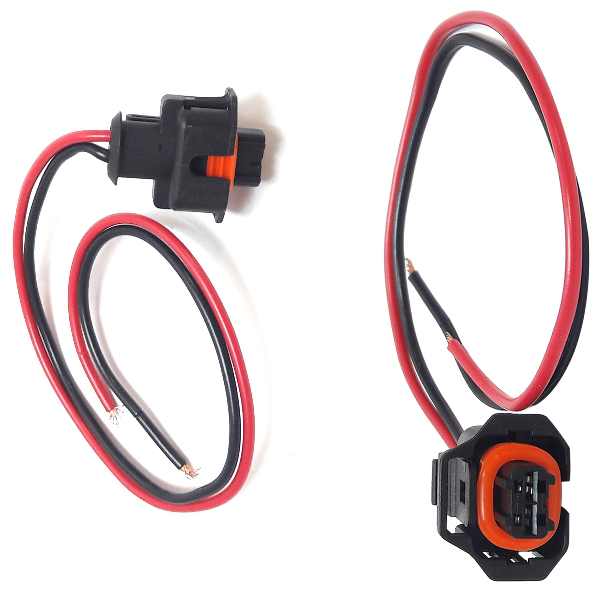 (Lot de 2) Faisceau d'alimentation, réparation connecteur pour injecteur PARTSLINE KC00537