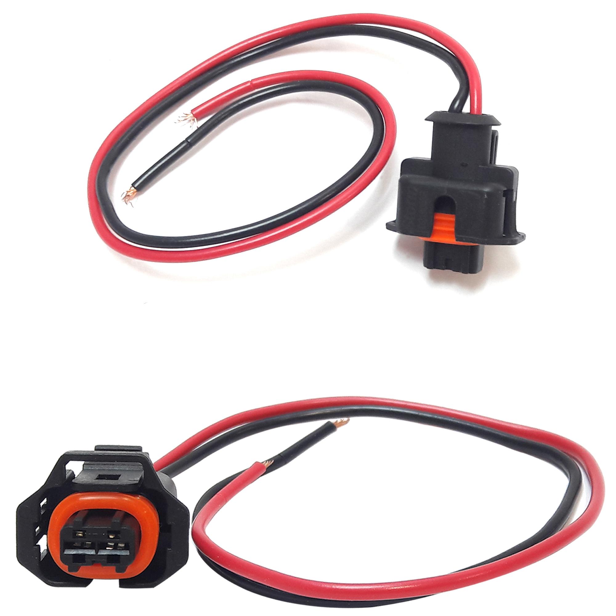 (Lot de 2) Faisceau d'alimentation, réparation connecteur pour injecteur PARTSLINE KC00537