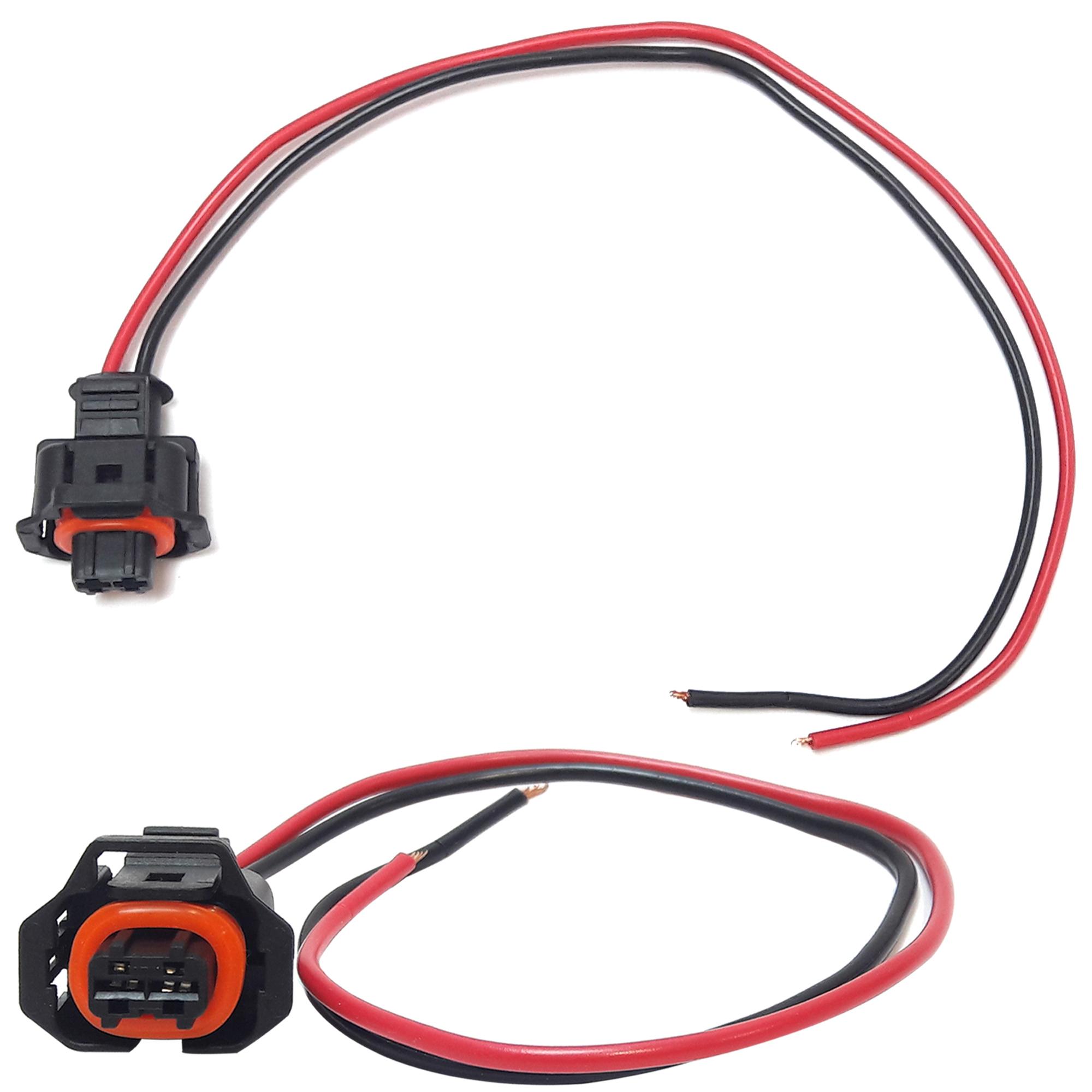 (Lot de 2) Faisceau d'alimentation, réparation connecteur pour injecteur PARTSLINE KC00537