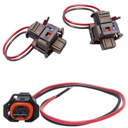 (Lot de 3) Faisceau d'alimentation, réparation connecteur pour injecteur PARTSLINE KC00538