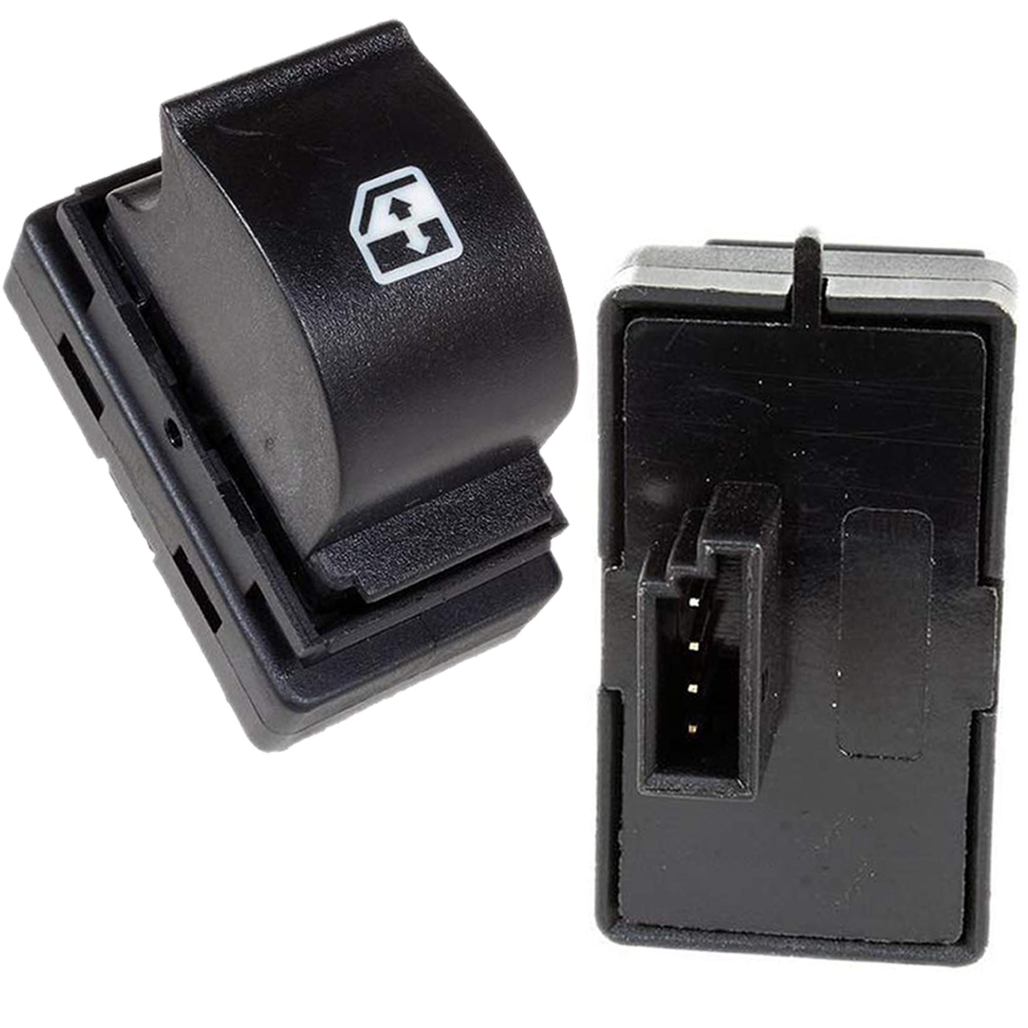 Platine leve vitre avant gauche + 1 bouton pour Fiat Linea PARTSLINE KC00549