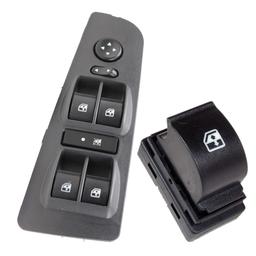 Platine boutons leve vitre porte avant gauche et droite ou arriere pour Linea PARTSLINE KC00550