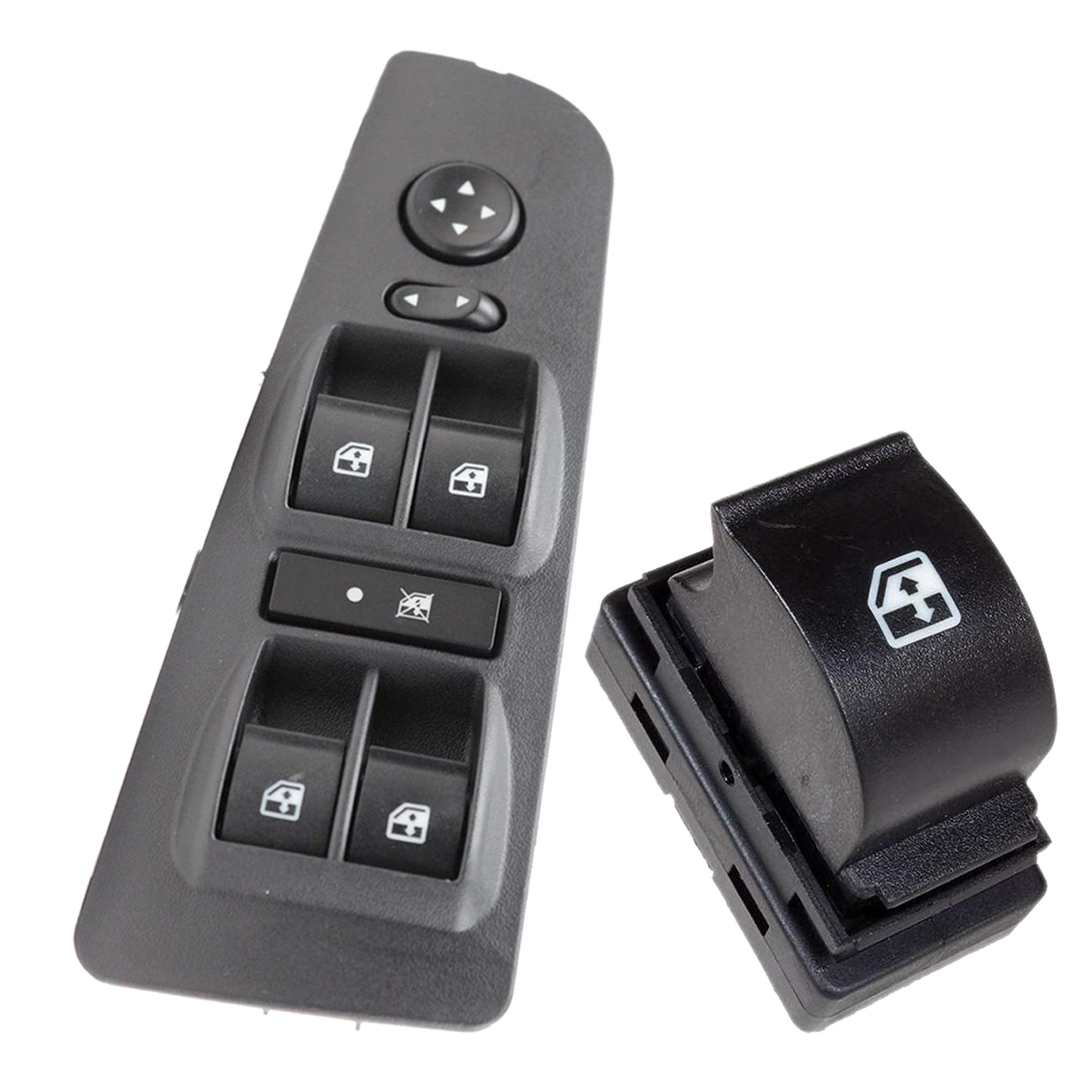 Platine boutons leve vitre porte avant gauche et droite ou arriere pour Linea PARTSLINE KC00550