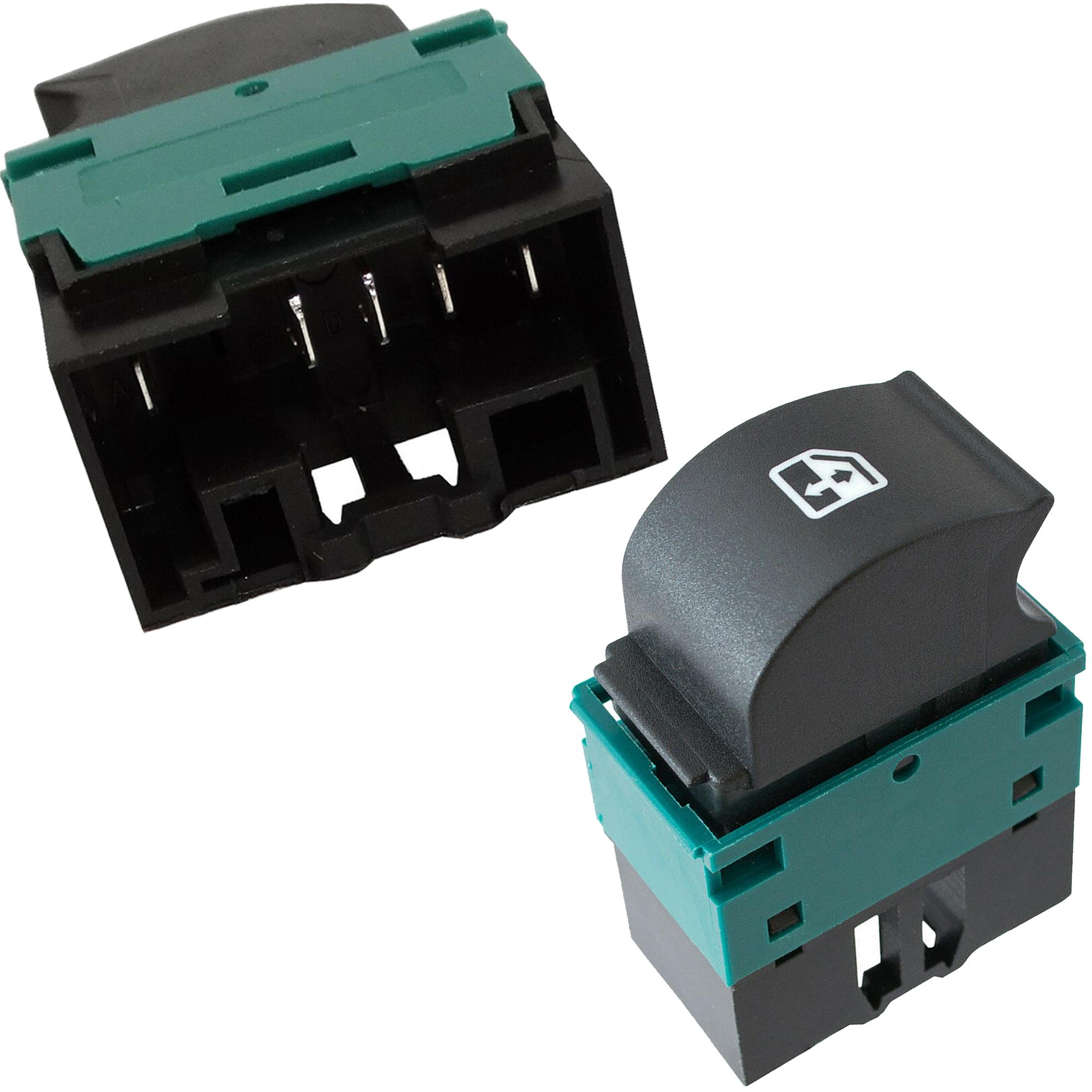 2 boutons leve vitre (sur porte gauche) pour Doblo Idea Musa PARTSLINE KC00552