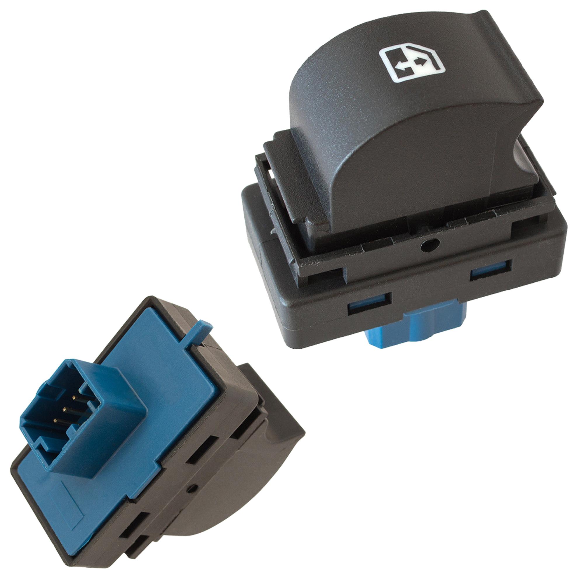 Bouton leve vitre avec platine avant gauche droit pour Jumper Boxer Ducato PARTSLINE KC00563