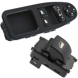 Bouton leve vitre avant droit et platine avant gauche pour Citroen Jumpy Expert PARTSLINE KC00567