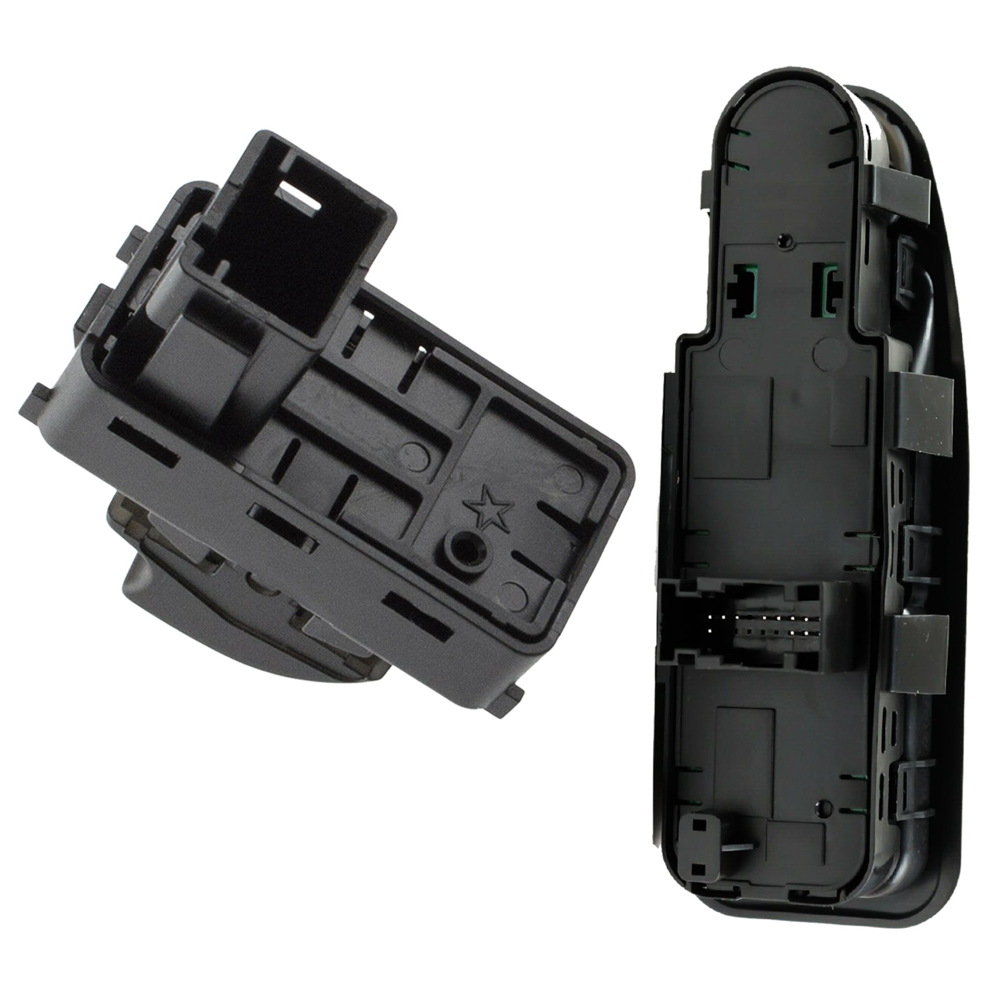 Bouton leve vitre avant droit et platine avant gauche pour Citroen Jumpy Expert PARTSLINE KC00567
