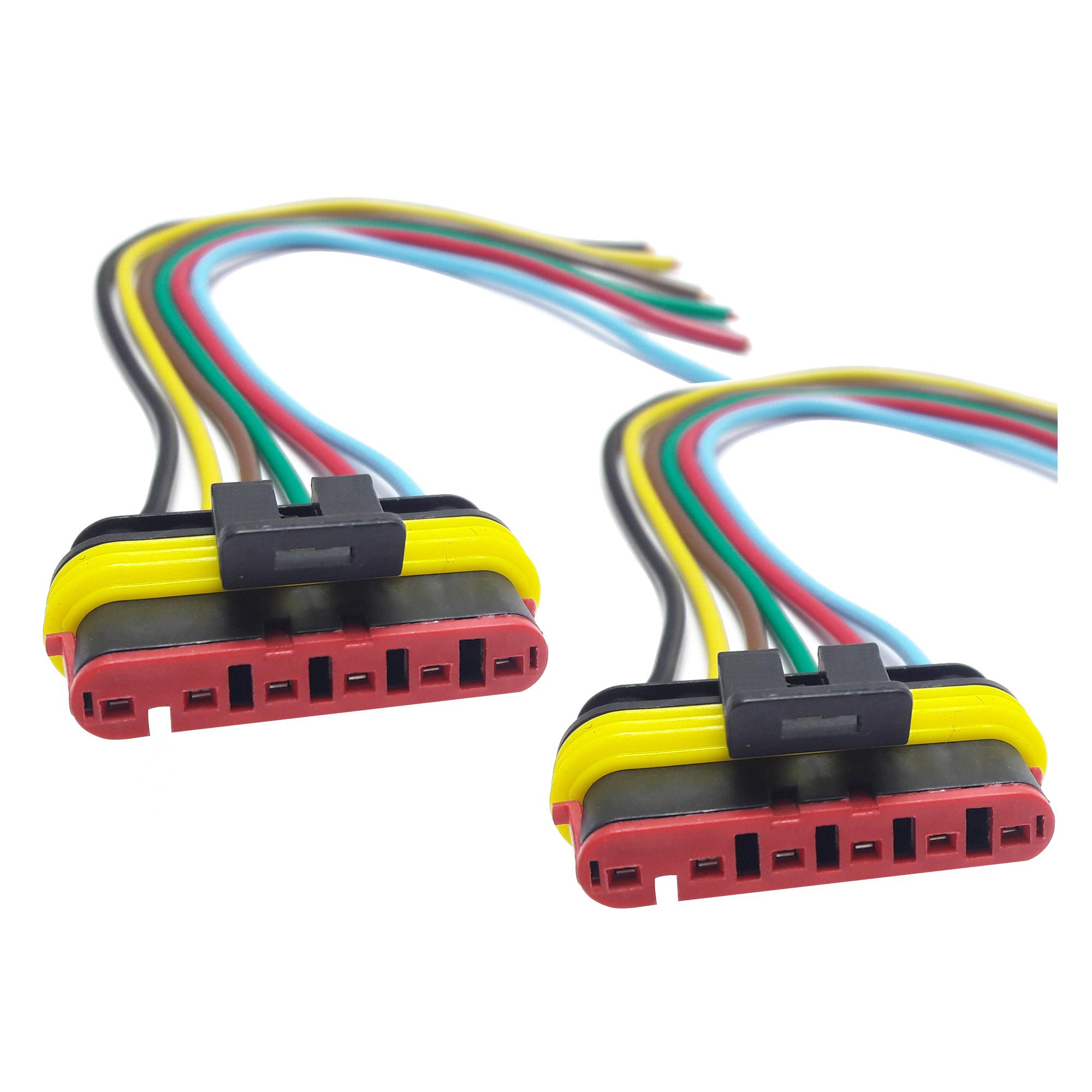 Lot de 2 Kit réparation, prise de feu arrière pour Boxer, Jumper, Ducato 2002-2006 PARTSLINE KC00573