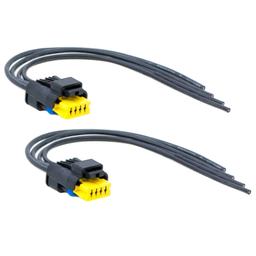 Connectique platine feux arrière pour Megane II Phase 1 ou Qashqai J10 PARTSLINE KC00580