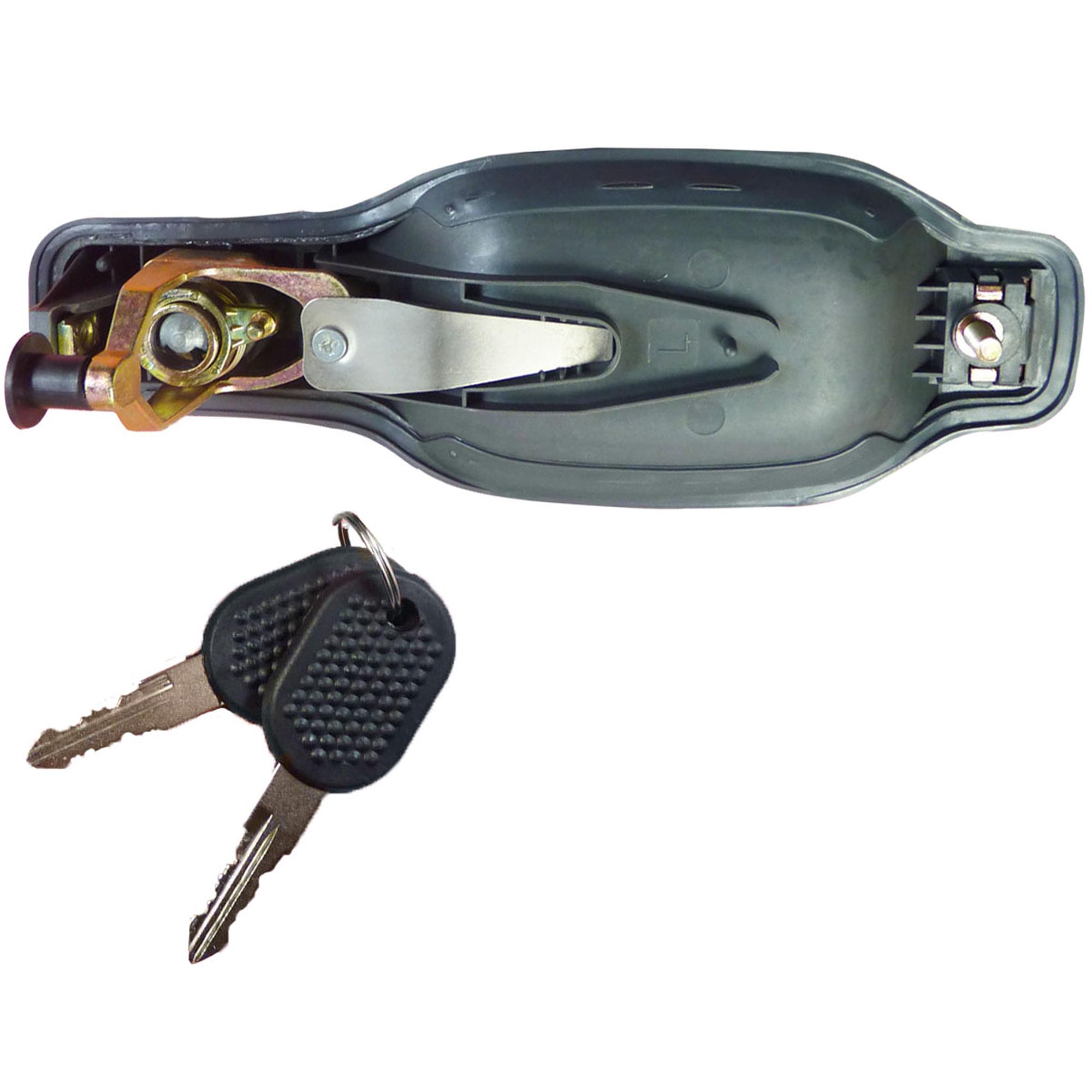 Poignée porte extérieure avant et arrière gauche et droite avec barillet et clés PARTSLINE KC00589