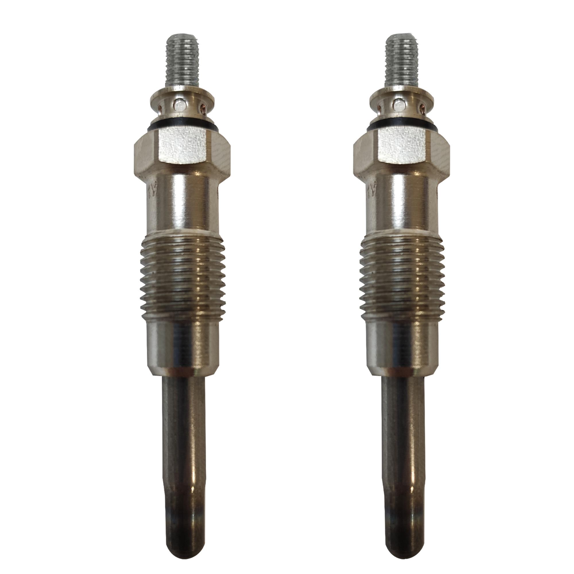 (Lot de 2) Bougie de préchauffage pour Renault Clio 1, Megane, Express 1,9 D PARTSLINE KC00631