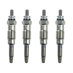 (Lot de 4) Bougie de préchauffage pour Renault Clio 1, Megane, Express 1,9 D PARTSLINE KC00632