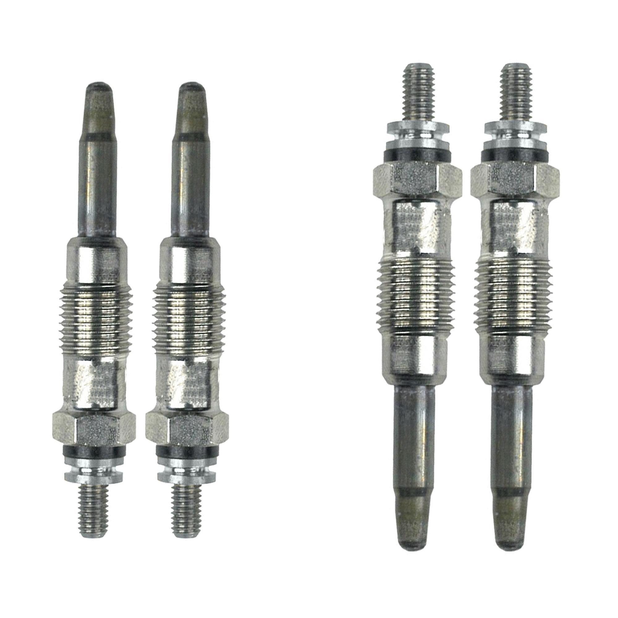 (Lot de 4) Bougie de préchauffage pour Renault Clio 1, Megane, Express 1,9 D PARTSLINE KC00632